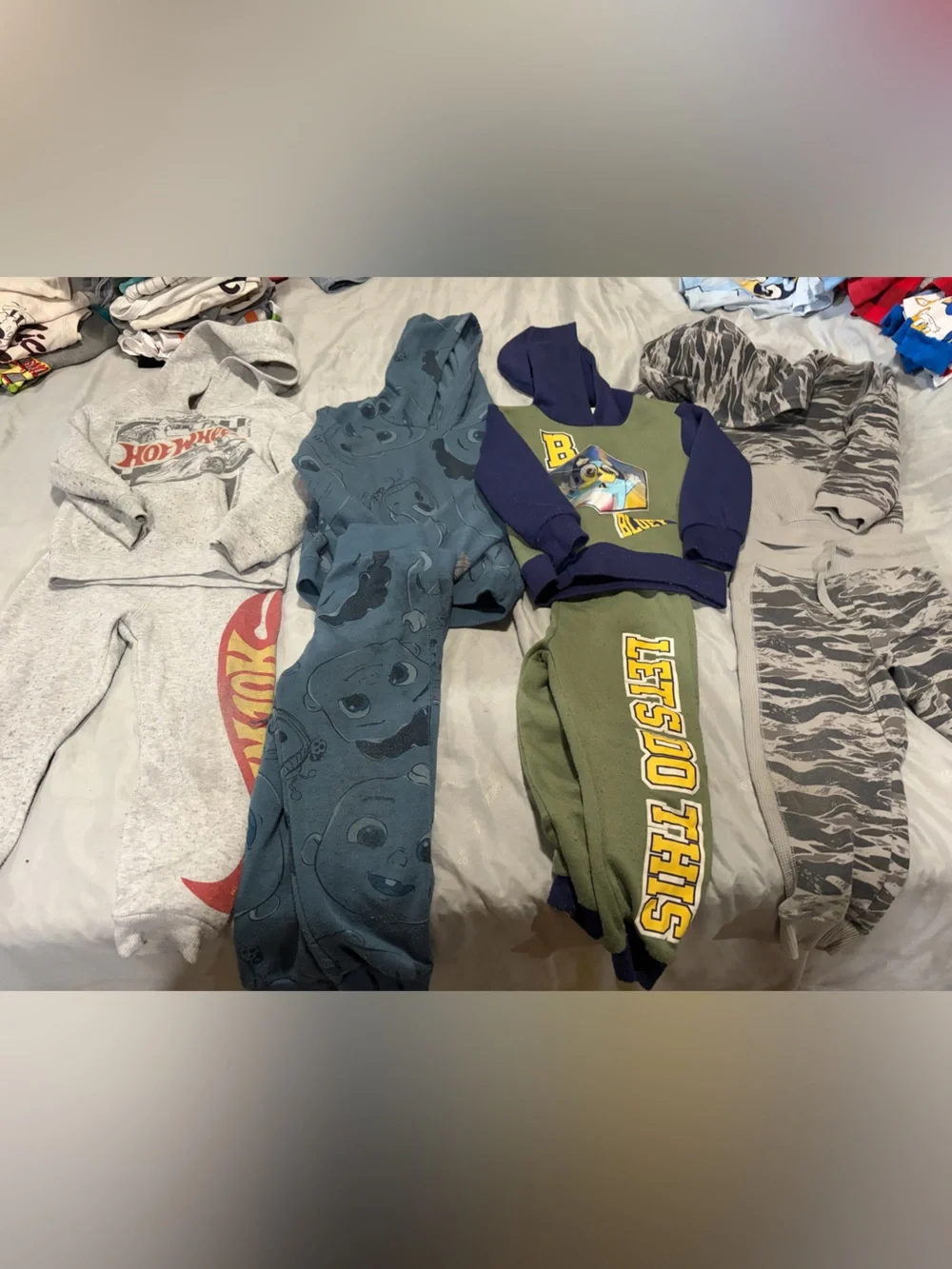 Bluey outfits size